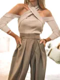 Sexy Halter Strapless T-Shirt