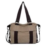 Vintage Canvas Bag Ladies Shoulder Bag cCasual Messenger Bag