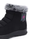 Women Comfy Snow Boot Flat Heel Plus Size Warm Shoes
