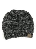 Patch Casual Solid Knitted Cap