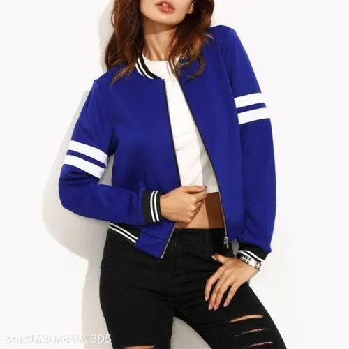 Fashion Solid Color Short Jacket