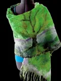 Vintage Plant Scarves & Shawls
