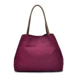 Large-Capacity Shoulder Bag Casual Canvas Female Bag