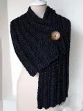 Women's  Casual Solid Round Neck Scarves & Shawls