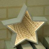 3D effect LED tunnel bell Christmas tree five-pointed star love shape with New Year Christmas decoration