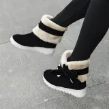 Women Low Heel Bowknot Decoration Boots