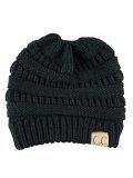 Patch Casual Solid Knitted Cap
