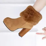 Holiday Fall Suede Boots