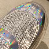 Crystal Colorful Platform Old Shoes