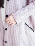 Thickened Long Sleeve Women Baggy casual Cardigan