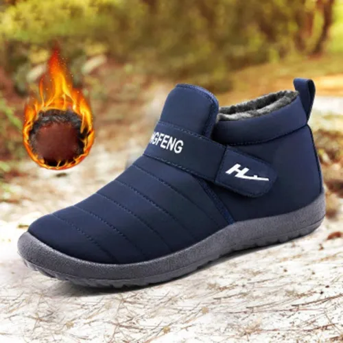 Women's casual and comfortable waterproof snow boots
