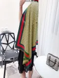 Geometric Elegant Cashmere Scarf
