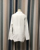 Cotton And Linen Double-Breasted Temperament Suit Shorts Suit