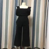 Sexy Backless Sleeveless Linen Jumpsuit