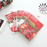 Linen Cotton Christmas Washable Tablecloth