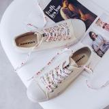 Women's Fashion Simple Wild Color Letter Sneakers