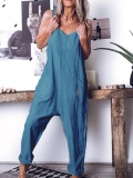 Loose Comfortable Sleeveless Casual Romper Jumpsuit