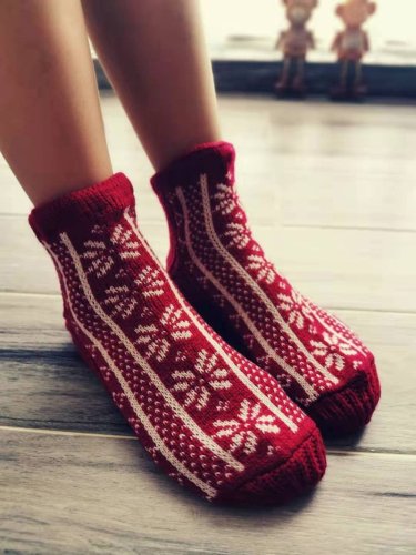 Christmas Women Casual Underwear & Socks