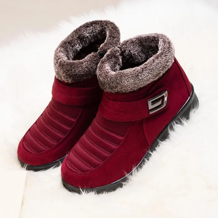 Women Snow Booties Casual Plus Size Shoes