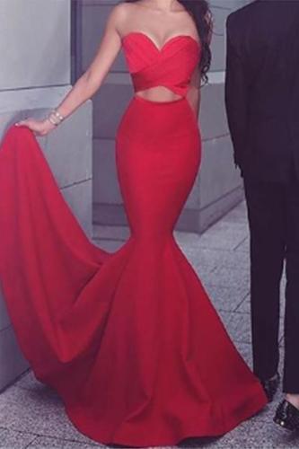Sexy Sleeveless Off-Shoulder Pure Colour Maxi Dresses