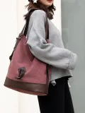 Women Canvas Large Capacity Bag Leisure  Shoulder Bags