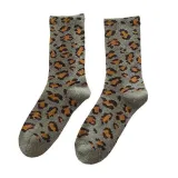 Women Casual Leopard Underwear & Socks