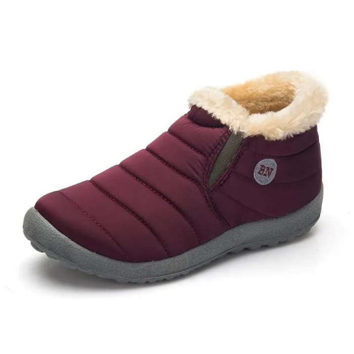 Women Snow Booties Casual Comfort Warm Plus Size Waterproof Shoes