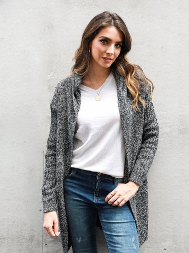 Shawl Collar Holiday Outerwear