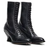 Stiletto Heel Spring/fall Lace-Up Boots