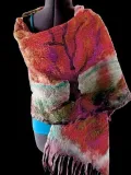 Vintage Plant Scarves & Shawls