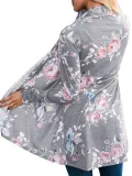 Cotton Floral Casual Printed/Dyed Cardigan