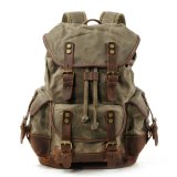 Vintage Canvas Leather Backpacks