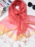 Beach Fringed Solid Scarve