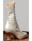 Brown Low Heel Ruched All Season Boots