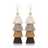 Handmade Colorful Tasseled Bohemia Earrings