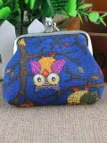 Canvas Creative Coin Purse 9*7cm