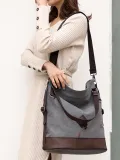 Women Canvas Large Capacity Bag Leisure  Shoulder Bags