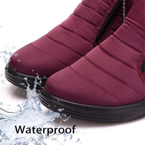 Women Snow Booties Casual Comfort Warm Waterproof Shoes