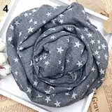 Hot Girl's Kids Star Pentagram Warm Shawl