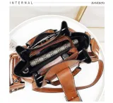 Large Capacity Vintage Tote Crossbody Bag