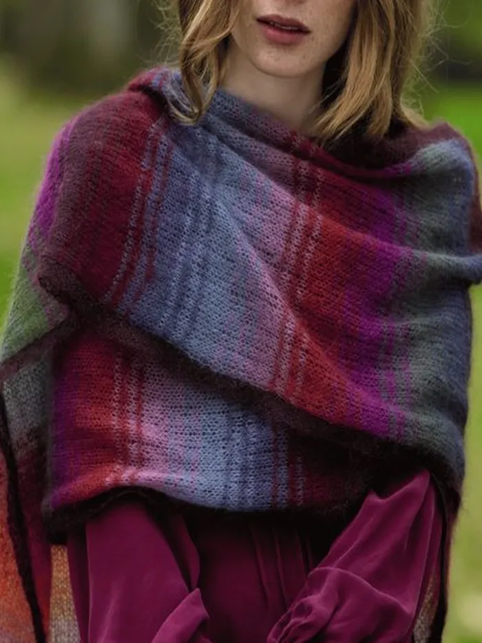 Casual Knitted Scarves & Shawls