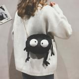 Cute Big Eyes Design Crossbody Bag