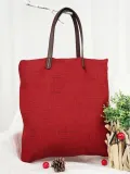 4 Colors Simple Literature Linen Shoulder Bag