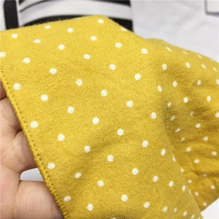 Baby Girls Dot Plaid Triangle Scarves Autumn Winter Boys Girls Shawl