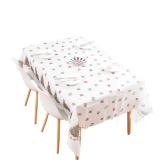Linen Cotton Christmas Washable Tablecloth