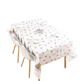 Linen Cotton Christmas Washable Tablecloth