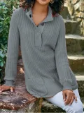 Knitted Plain Sweater