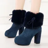Holiday Fall Suede Boots