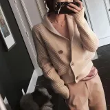Fashion Pure Colour Long Sleeve Sweater