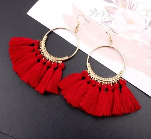 Bohemian Long Tassel Earrings
